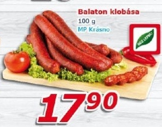 Klobása Balaton Krásno