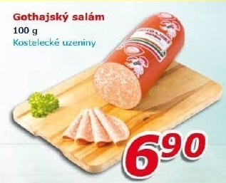 Salám Gothaj Kostelecké uzeniny