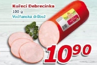 Debrecínka kuřecí Vodňanské kuře