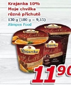 Dezert zakysaný Moje chvilka Krajanka