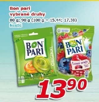 Bonbony Bon Pari Nestlé