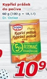 Kypřicí prášek Dr. Oetker