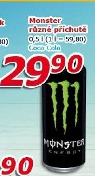 Energetický nápoj Monster Energy