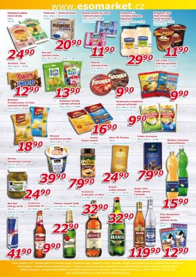 akční leták ESO MARKET 10.4.2019-21.4.2019