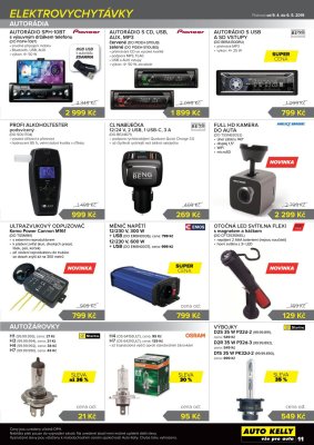 akční leták Auto Kelly 9.4.2019-6.5.2019