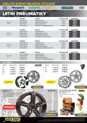 akční leták Auto Kelly 9.4.2019-6.5.2019