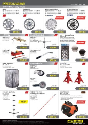 akční leták Auto Kelly 9.4.2019-6.5.2019