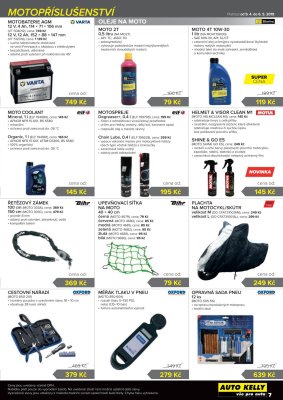 akční leták Auto Kelly 9.4.2019-6.5.2019