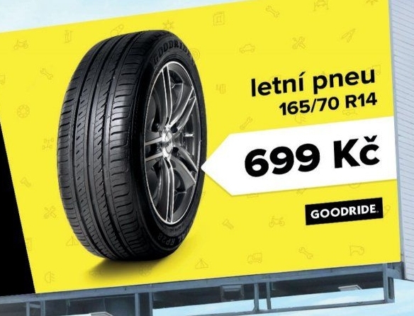 Pneumatiky Goodride R14