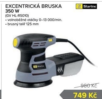 Excentrická bruska Starline