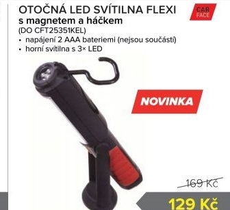 Pracovní LED svítilna
