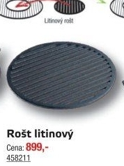 Litinový rošt Tepro