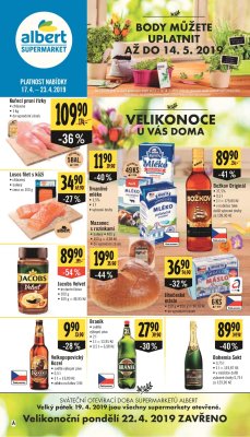 akční leták Albert 17.4.2019-23.4.2019