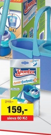 Mop Express system Spontex - náhrada