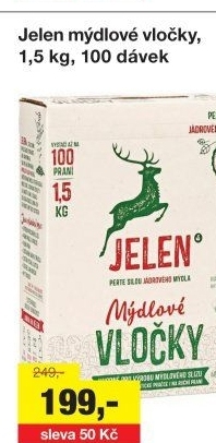 Prací mýdlové vločky Jelen