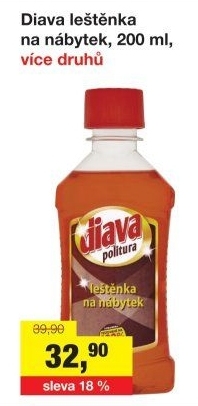 Leštěnka tekutá Diava