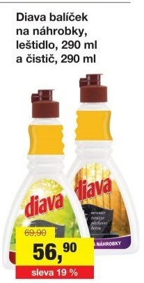 Balení čistič a leštidlo na náhrobky Diava