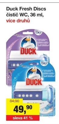 WC blok bodový Fresh Discs Duck