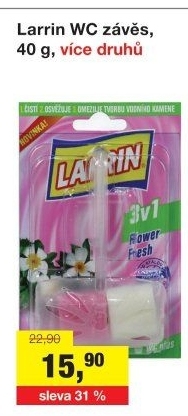 WC blok tuhý Larrin