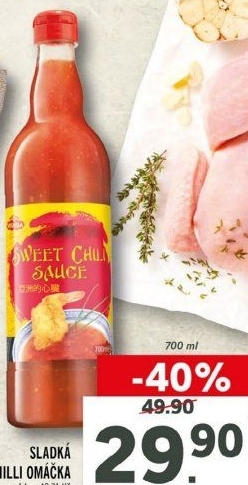 Chilli omáčka sladká Vitasia