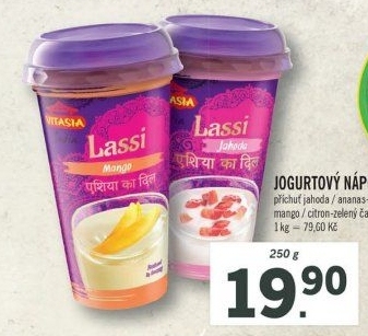 Jogurtový nápoj Vitasia