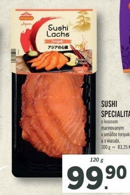 Sushi specialita Vitasia