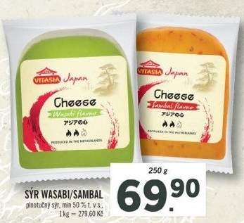 Sýr Wasabi Vitasia
