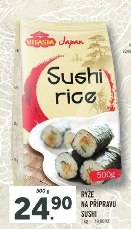 Rýže na sushi Vitasia