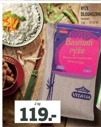 Rýže basmati Vitasia