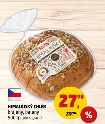 Chléb himalájský Penam