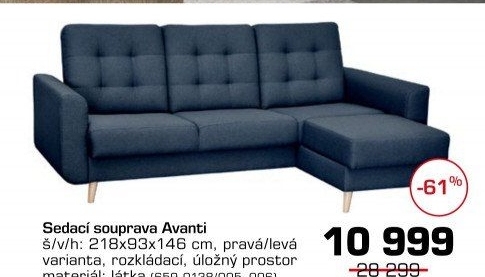 Sedací souprava Avanti