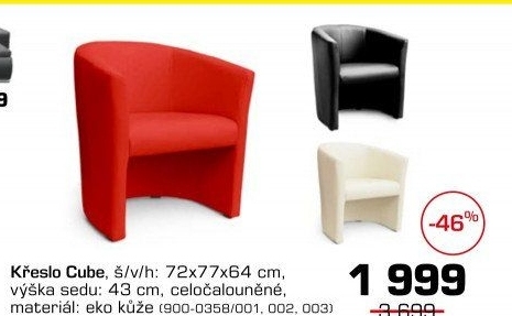 Křeslo Cube