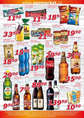 akční leták ESO MARKET 24.4.2019-5.5.2019
