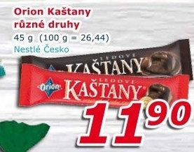 Ledové kaštany Orion