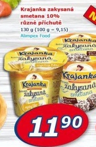 Dezert zakysaný Krajanka
