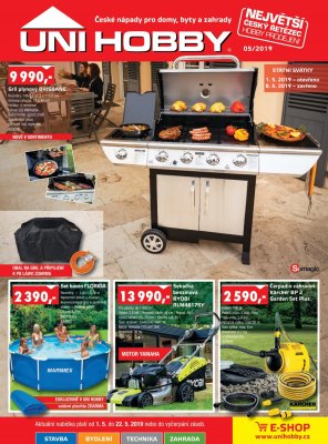 akční leták UNI HOBBY 1.5.2019-22.5.2019