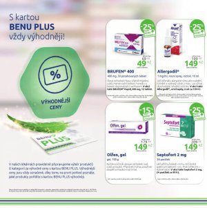 akční leták BENU Lékárna 1.5.2019-31.5.2019