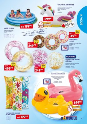 akční leták Bambule 2.5.2019-11.8.2019
