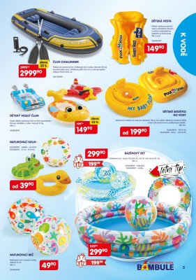 akční leták Bambule 2.5.2019-11.8.2019