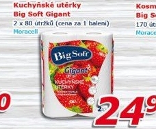 Kuchyňské utěrky 2vrstvé Gigant Big Soft