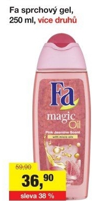 Sprchový gel Fa