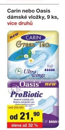 Vložky dámské Carine