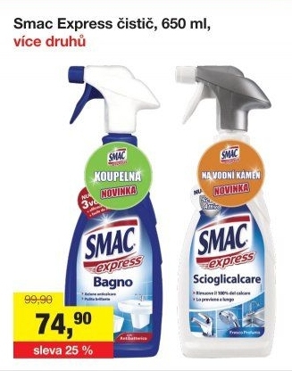 Čističe Smac Express