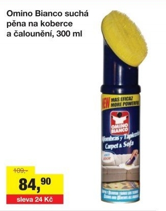 Pěna na čištění koberců a textilie Omino Bianco