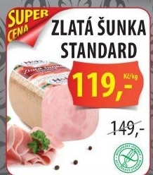 Zlatá šunka standard H+H Řeznictví