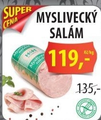 Myslivecký salám H+H Řeznictví