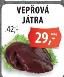 Vepřová játra H+H Řeznictví