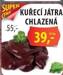 Kuřecí játra H+H Řeznictví