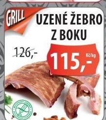 Uzené žebro H+H Řeznictví