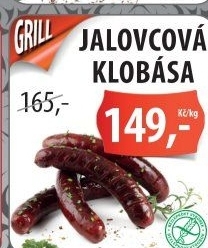 Jalovcová klobása H+H Řeznictví